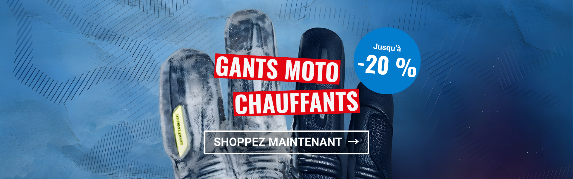 Gants chauffants